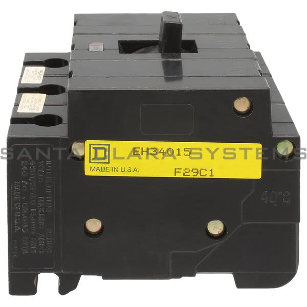 Square D EH34015 Circuit Breaker Product Image