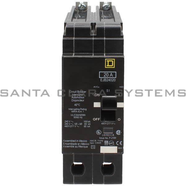 Square D EJB24020 Circuit Breaker Product Image