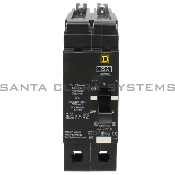 Square D EJB24025 Circuit Breaker Product Image