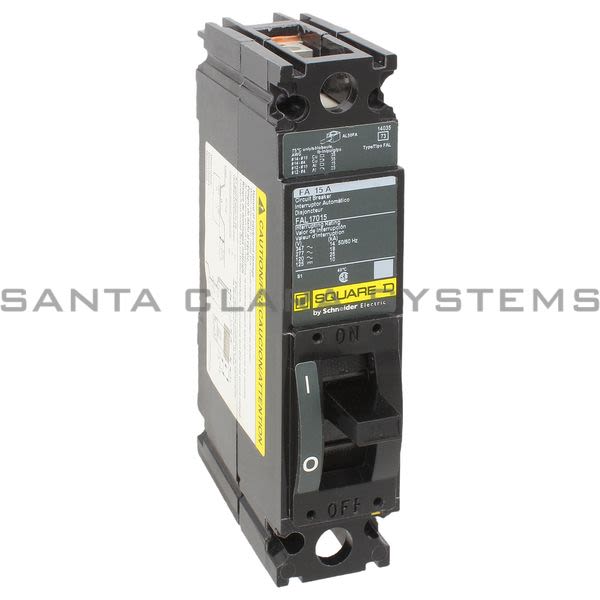Square D FAL17015 Circuit Breaker Product Image