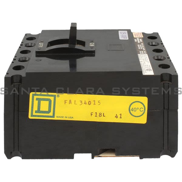 Square D FAL34015 Molded Case Circuit Breaker , 480VAC, 15A Product Image