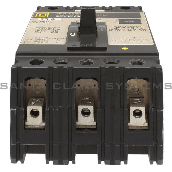Square D FAL34025 Circuit Breaker Product Image