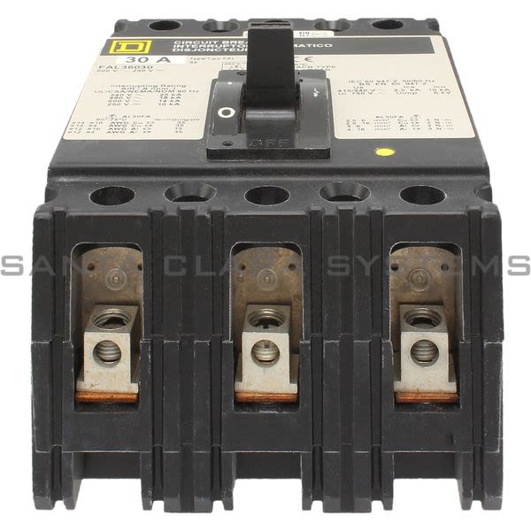 Square D Molded Case Circuit Breaker FAL36030 En stock y listos para