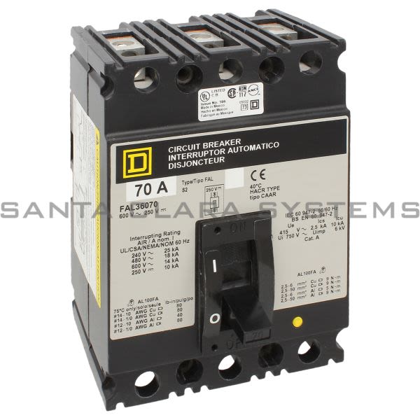 FAL36070 Square D In stock and ready to ship - Santa Clara FAL36070 Square D In stock and ready to ship - Santa Clara