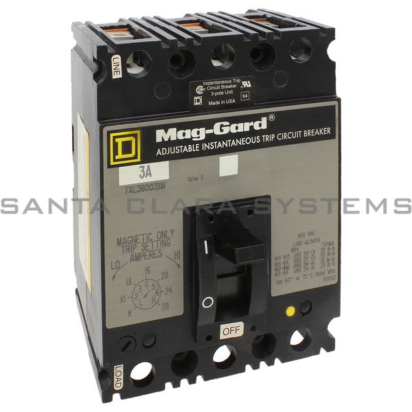 Square D FAL3600311M Circuit Breaker Product Image