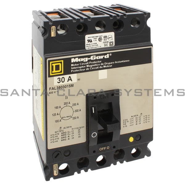 Square D FAL3603015M Circuit Breaker Product Image