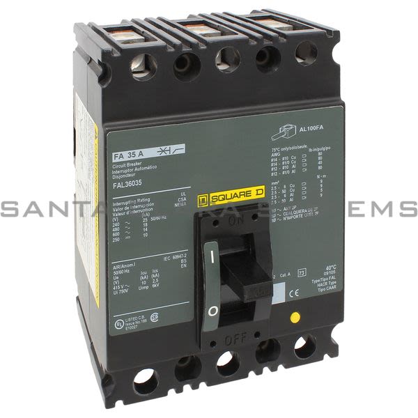 Square D FAL36035 Molded Case Circuit Breaker Product Image