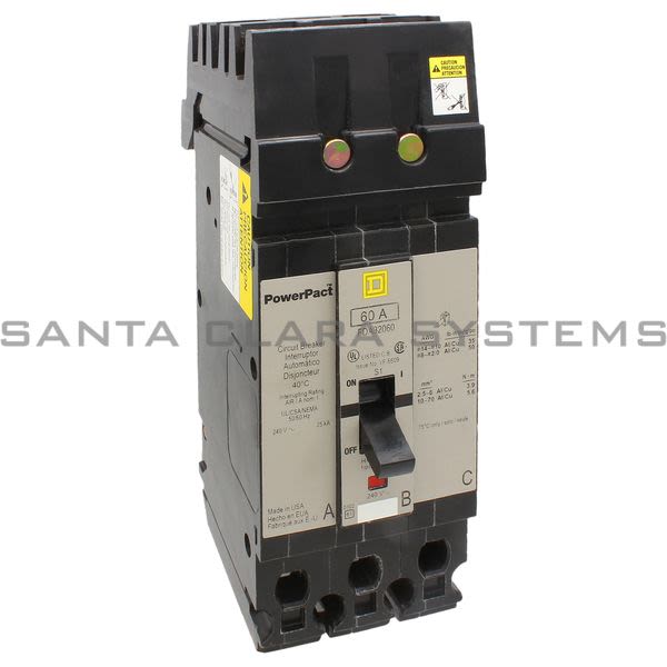 Square D FDA32060 Molded Case Circuit Breaker Product Image