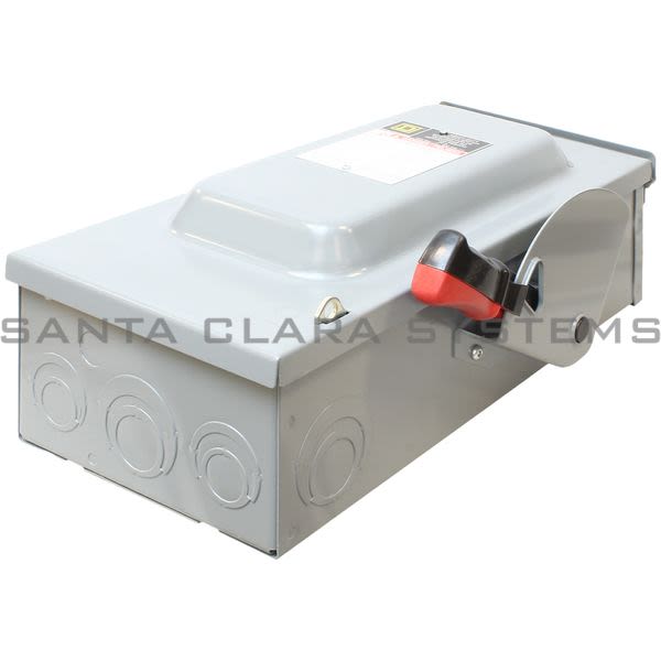 Square D H362RB Safety Switch | Fusible HD 600V 60A 3P NEMA3R Product Image