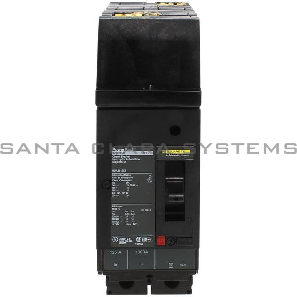Square D HDA261252 Circuit Breaker Product Image