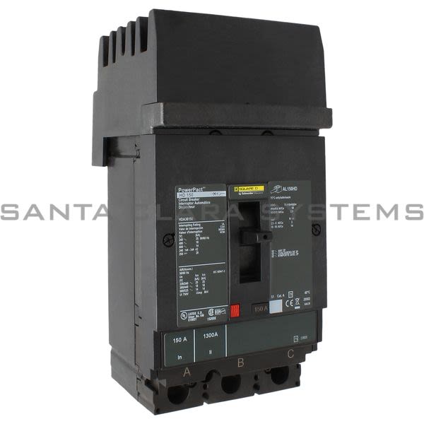 Square D HDA36150 PowerPact H I-Line Circuit Breaker Product Image