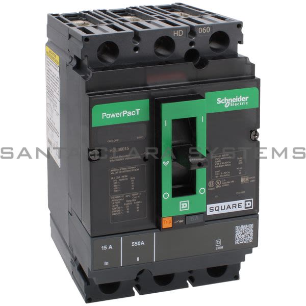 Square D HDL36015 Circuit Breaker Product Image