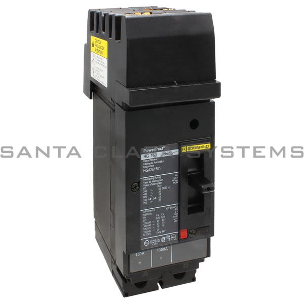 Square D HGA261501 Circuit Breaker Product Image