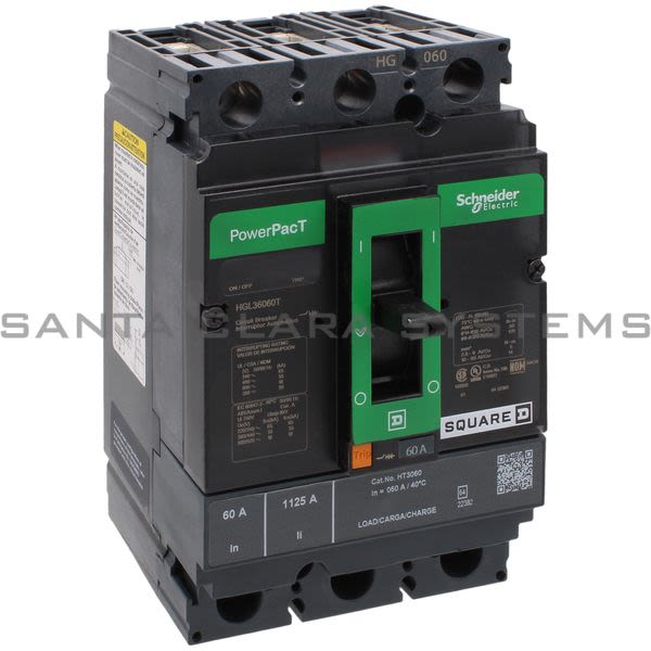 Square D HGL36060T Circuit Breaker Product Image