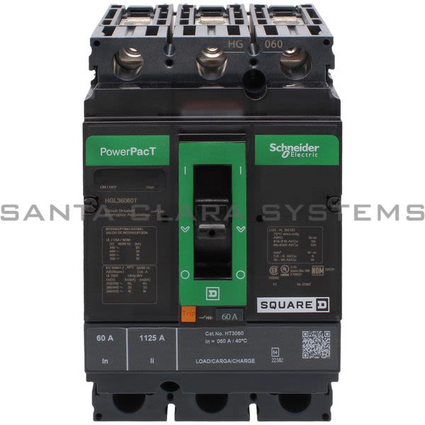 Square D HGL36060T Circuit Breaker Product Image