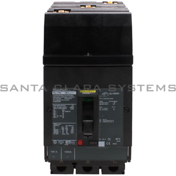 Square D HJA36100 Circuit Breaker Product Image