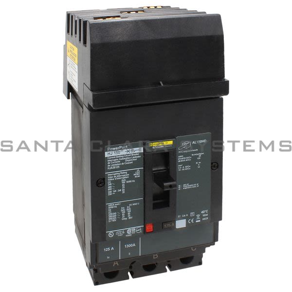 Square D HJA36125 Molded Case Circuit Breaker Product Image
