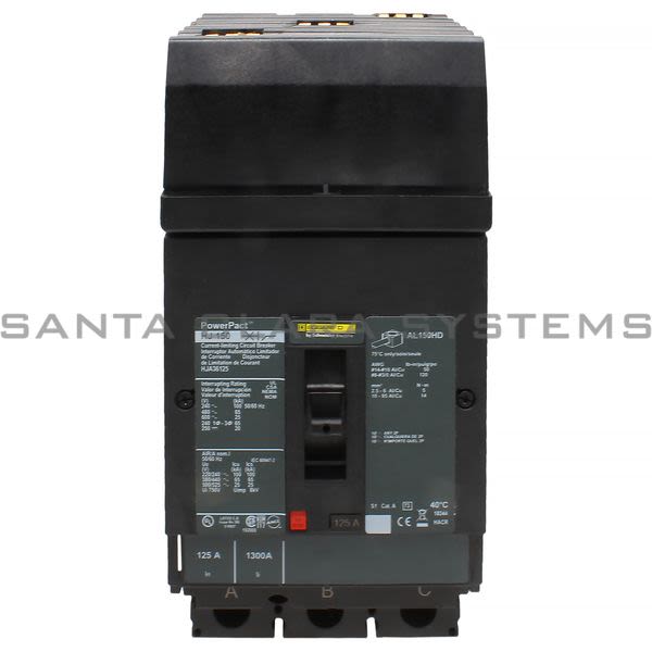 Square D HJA36125 Molded Case Circuit Breaker Product Image