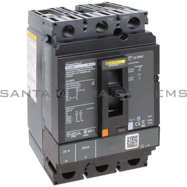 Square D HJL26030 Circuit Breaker Product Image