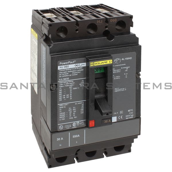 Square D HJL36030 Circuit Breaker Product Image