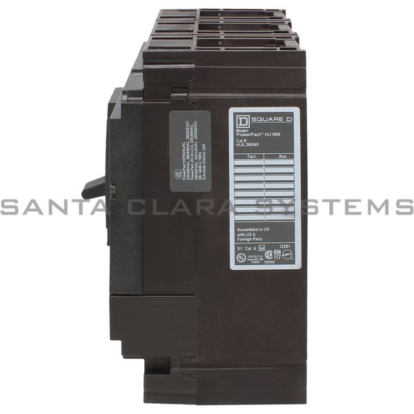 Square D HJL36040 Circuit Breaker Product Image