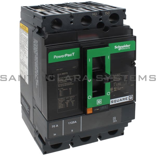 Square D HJL36070 Circuit Breaker Product Image