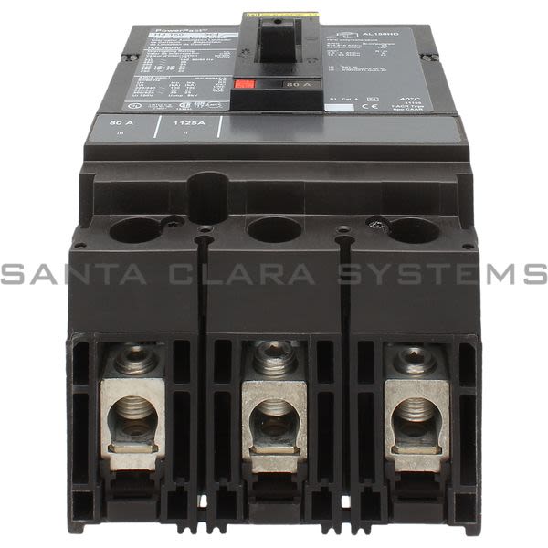 Square D HJL36080 Circuit Breaker Product Image