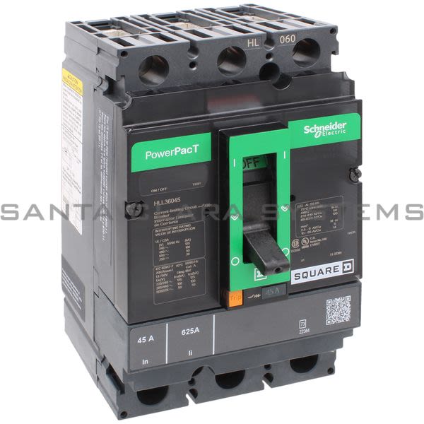 Square D HLL36045 Circuit Breaker Product Image