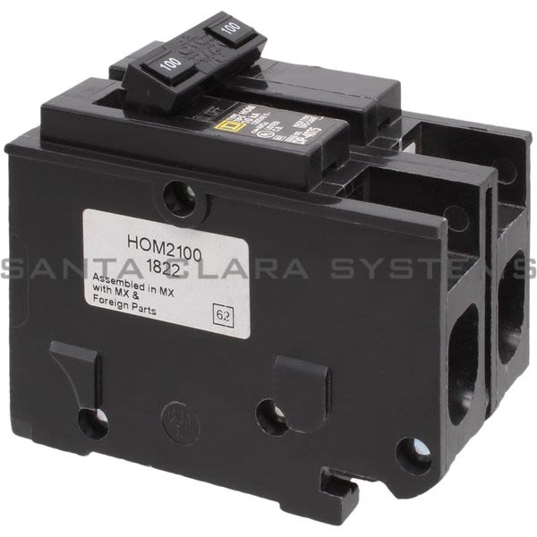 Square D HOM2100 Homeline Circuit Breaker Product Image
