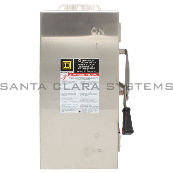 Square D HU361DS Heavy Duty Safety Switch Product Image