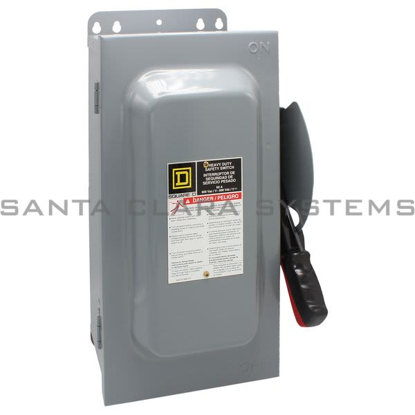 Square D HU362AWK Safety Switch HU361AWK Product Image