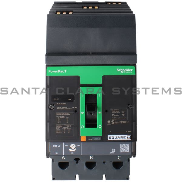 Square D JDA36200 Circuit Breaker Product Image