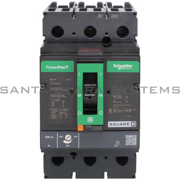 Square D JDL36200 Molded Case Circuit Breaker Product Image