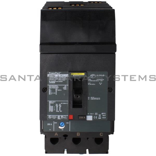 Square D JJA36250 Circuit Breaker Product Image