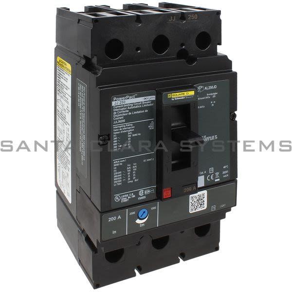 Square D JJL36200 Circuit Breaker Product Image