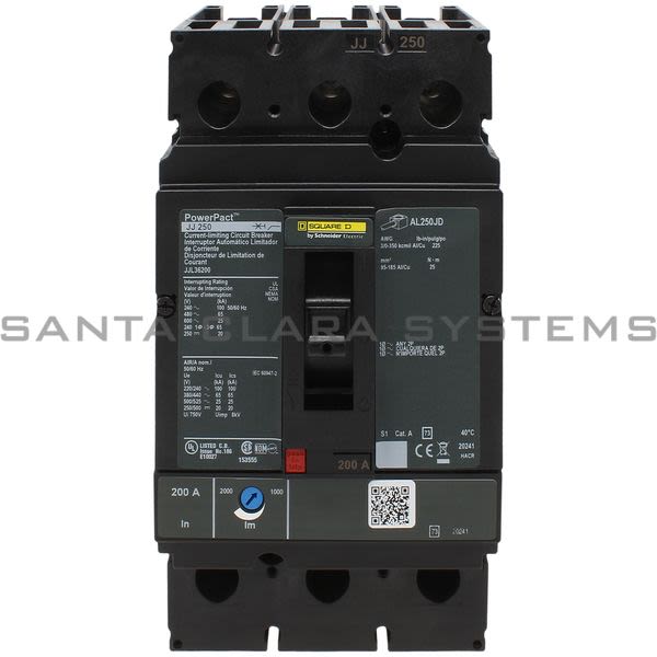 Square D JJL36200 Circuit Breaker Product Image