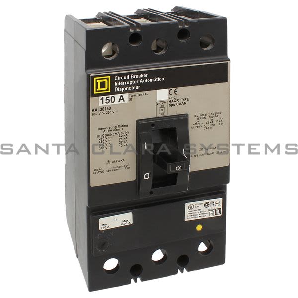 Square D KAL36150 Circuit Breaker Product Image