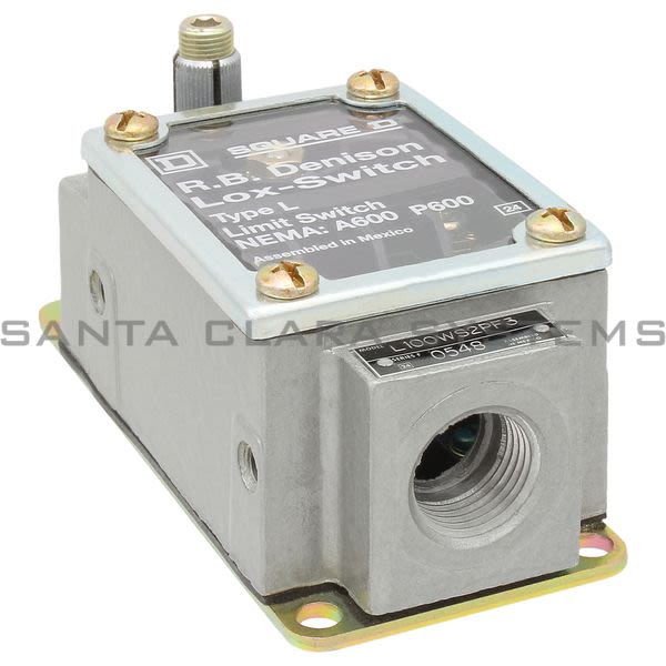 Square D L100WS2PF3 Limit Switch Product Image