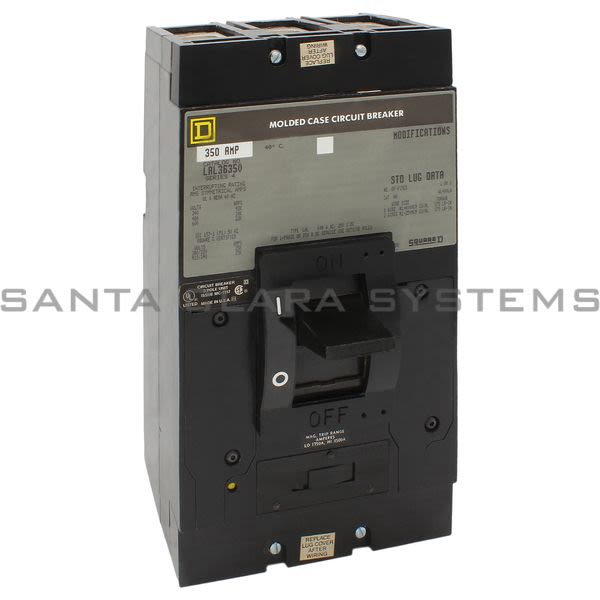 Square D LAL36350 Molded Case Circuit Breaker Product Image