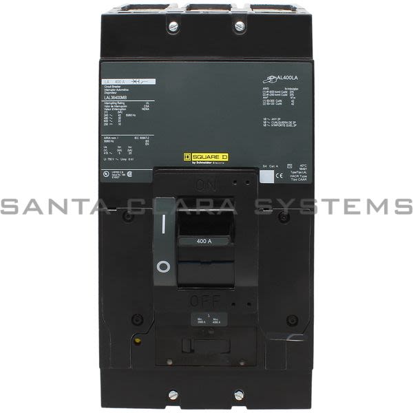 Square D LAL36400MB Circuit Breaker Product Image