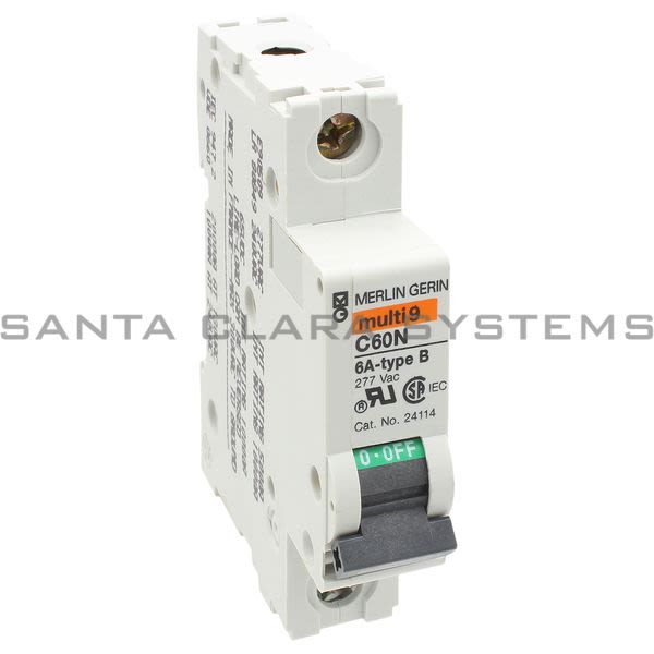 Square D MG-24114 C60N Supplementary Protector 88014 Product Image