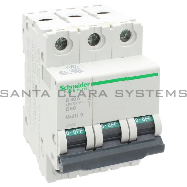 Square D MG-24472 Supplementary Protector | Multi 9 C60 Product Image