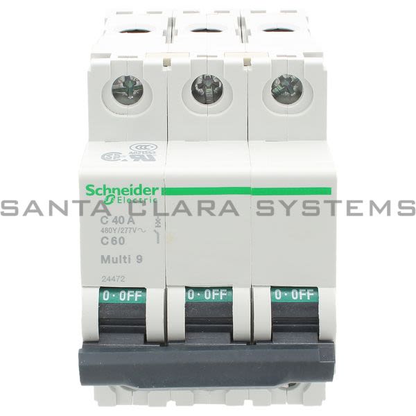 Square D MG-24472 Supplementary Protector | Multi 9 C60 Product Image