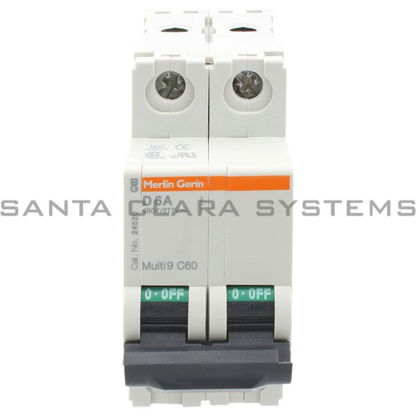 Square D MG-24520 Supplementary Protector 6Amp 2Pole 277Volt Product Image