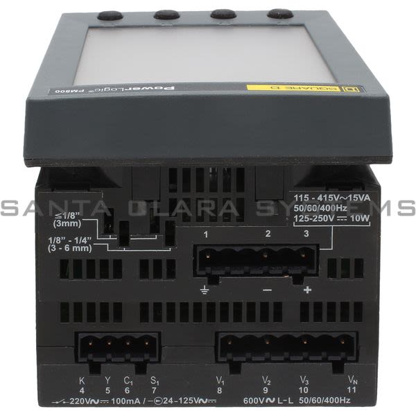 Square D PM820 PowerLogic Power Meter Product Image