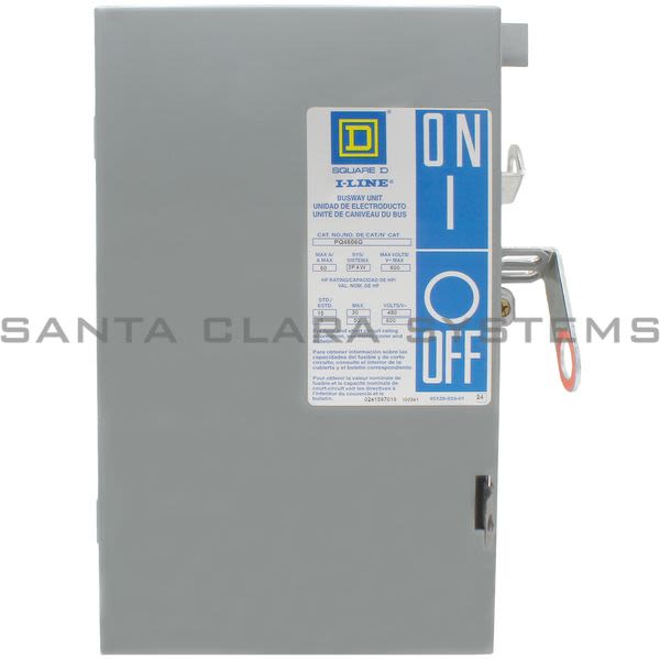 Square D PQ4606G Busway FS Plug-In 60A Product Image