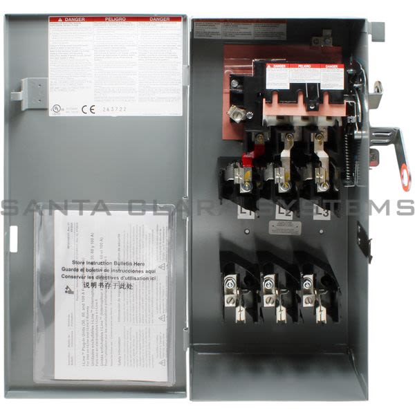 Square D PQ4610G Fusible Busway Plug-In Unit Product Image