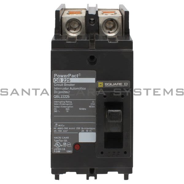 Square D QBL22225 Circuit Breaker Product Image