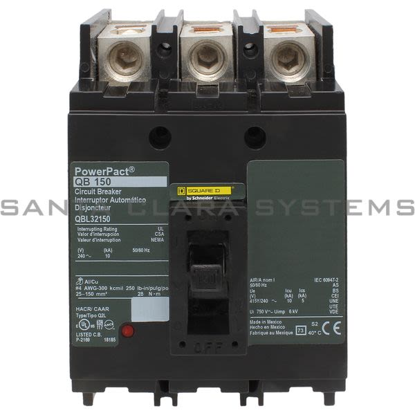Square D QBL32150 PowerPack Q Circuit Breaker Product Image