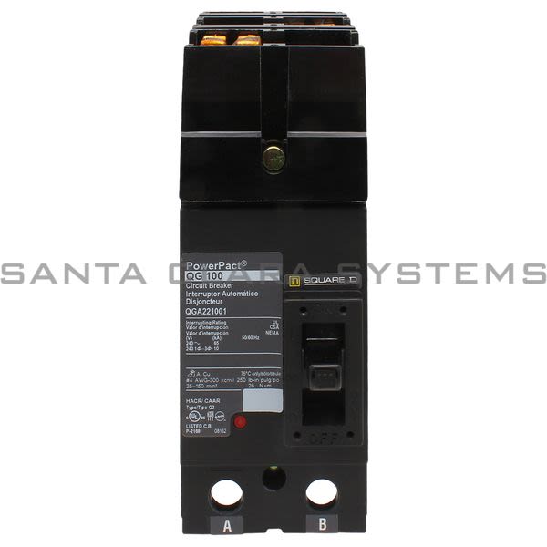 Square D QGA221001 Circuit Breaker Product Image